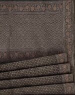 Women Floral Woven Banarasi Katan Silk Saree - Image 2