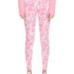 Women Abstract Printed Elasticated Waist Skinny Fit Leggings